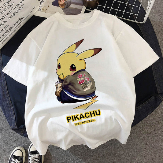 Pikachu Flannel T-Shirt