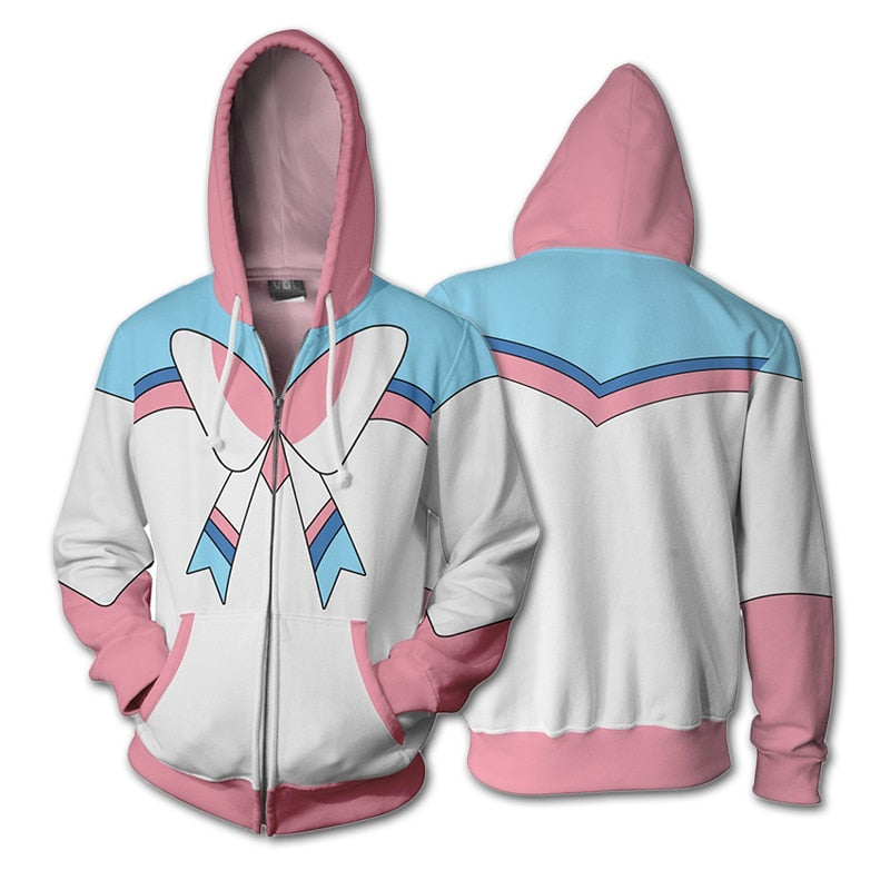 Sylveon Pokemon Hoodie