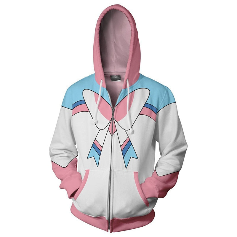 Sylveon Pokemon Hoodie