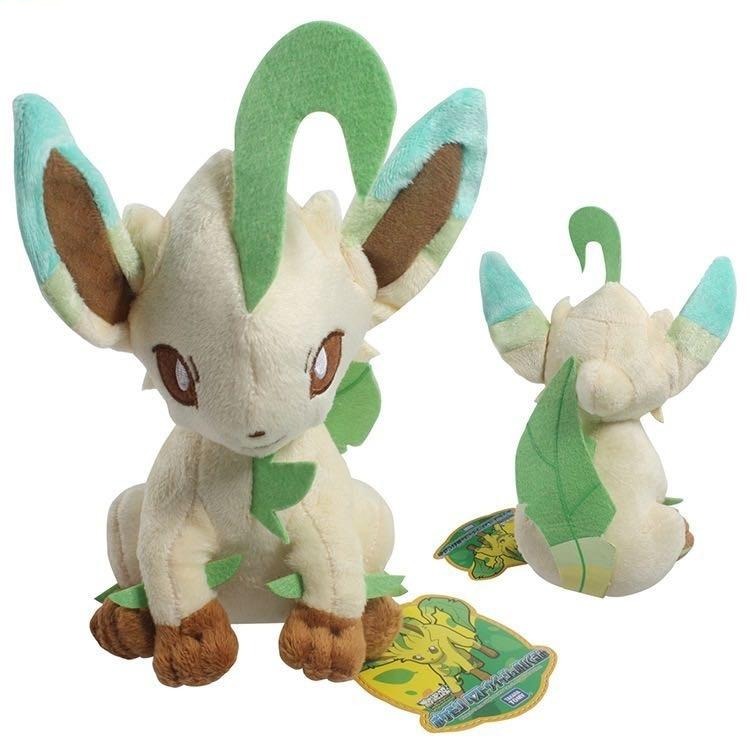 Sitting Leafeon - Pokemon Plush