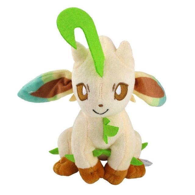 Sitting Leafeon - Pokemon Plush