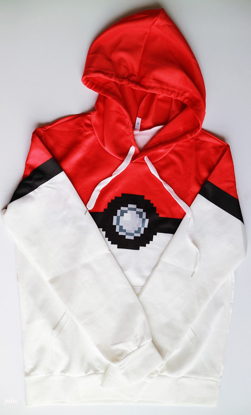 Pokeball Pokemon Hoodie - GoPokeShop