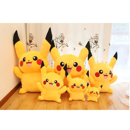 Happy Pikachu Pokémon Plush - 20/30/45CM - GoPokeShop